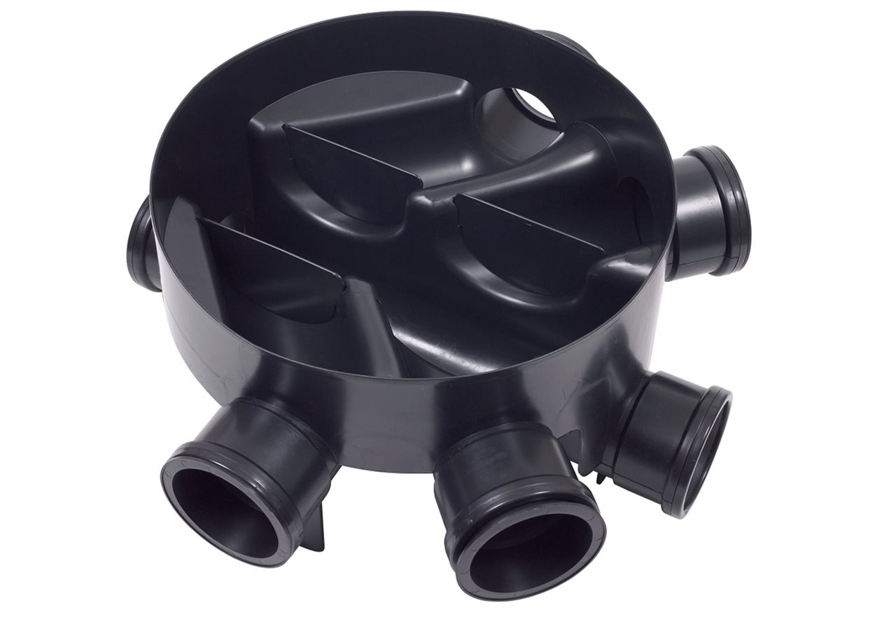 Clark Drain CDU453 450mm Diameter PPIC Chamber Base 5 Inlets