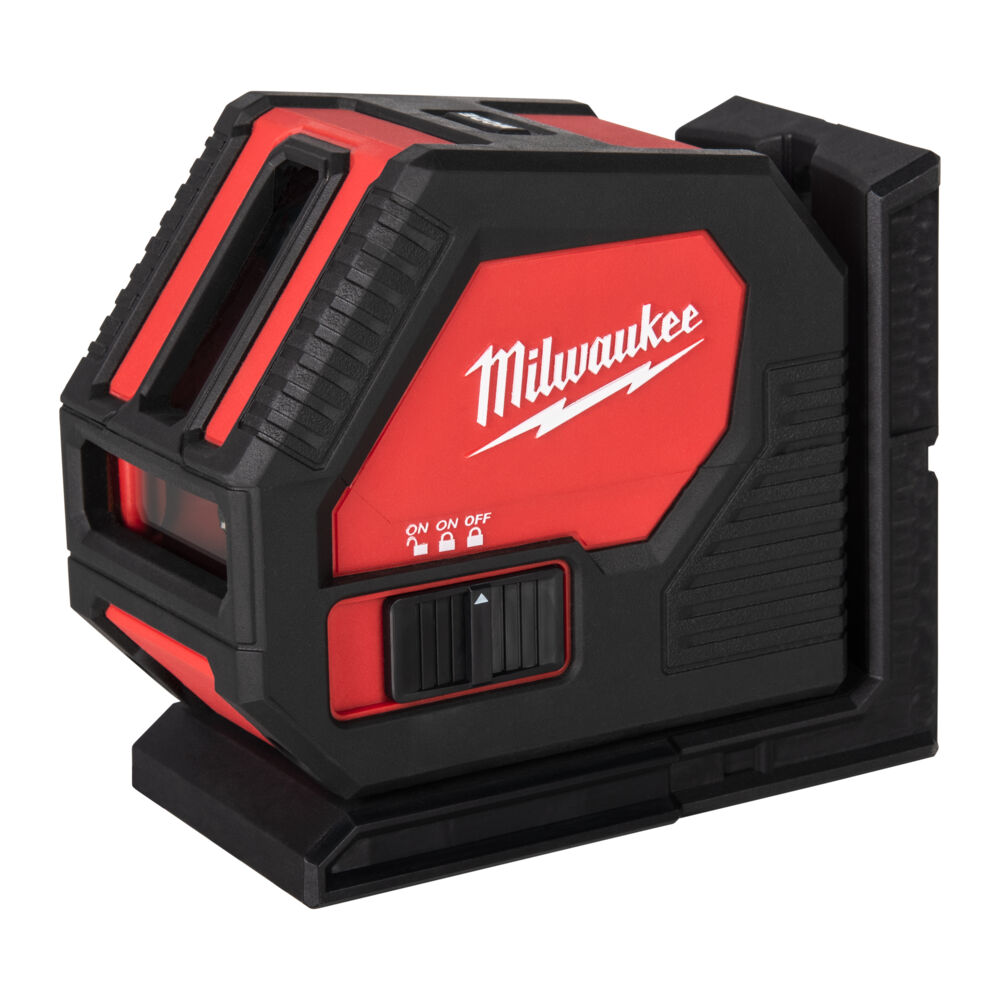 Milwaukee CLL-C 2 Way Green Cross Line Laser Level - Alkaline