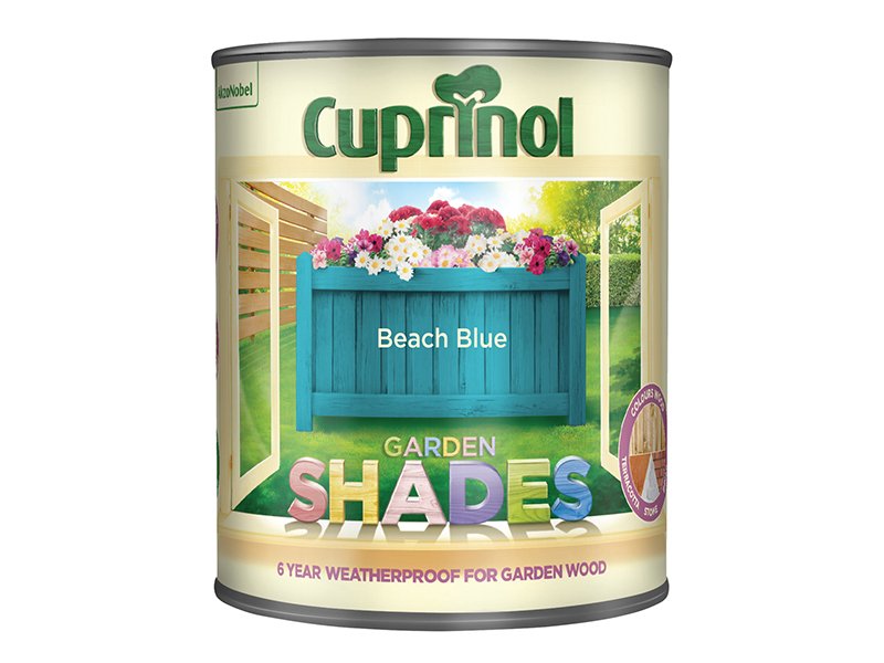 Cuprinol Garden Shades Beach Blue 1 litre CUPGSBB1L
