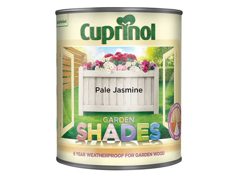 Cuprinol Garden Shades Pale Jasmine 1 litre CUPGSJAS1L