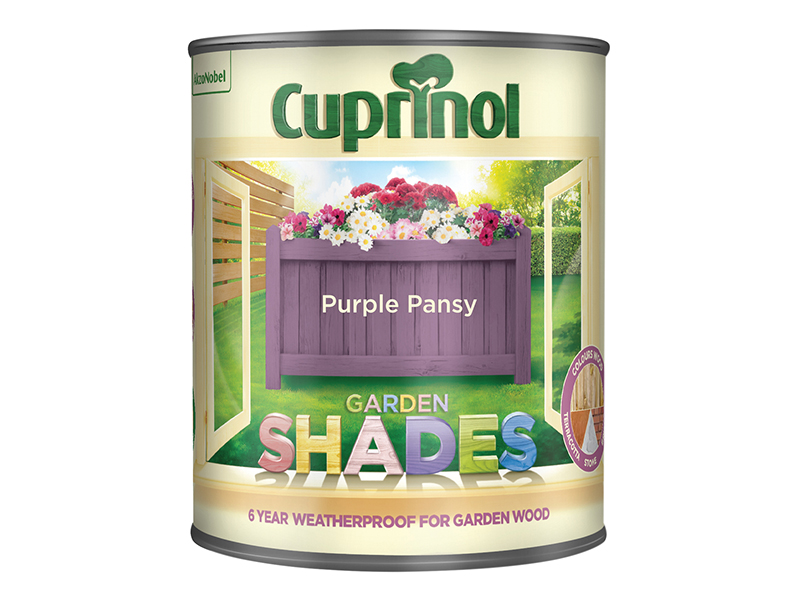 Cuprinol Garden Shades Purple Pansy 1 litre CUPGSPP1L