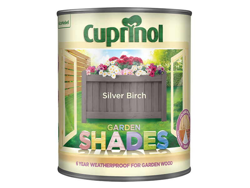 Cuprinol Garden Shades Silver Birch 1 litre CUPGSSIL1L