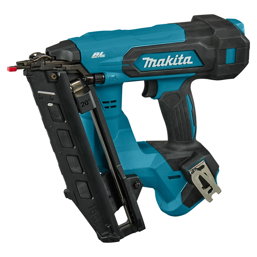 Makita DBN610Z 18V LXT Brushless 16G 2nd Fix Angled Nailer - Body Only
