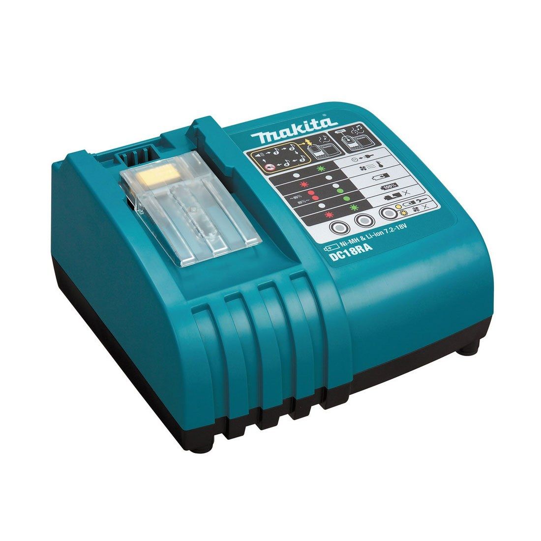 Makita DC18RA 7.2v - 18v LXT Li-Ion Fast Battery Charger 240v