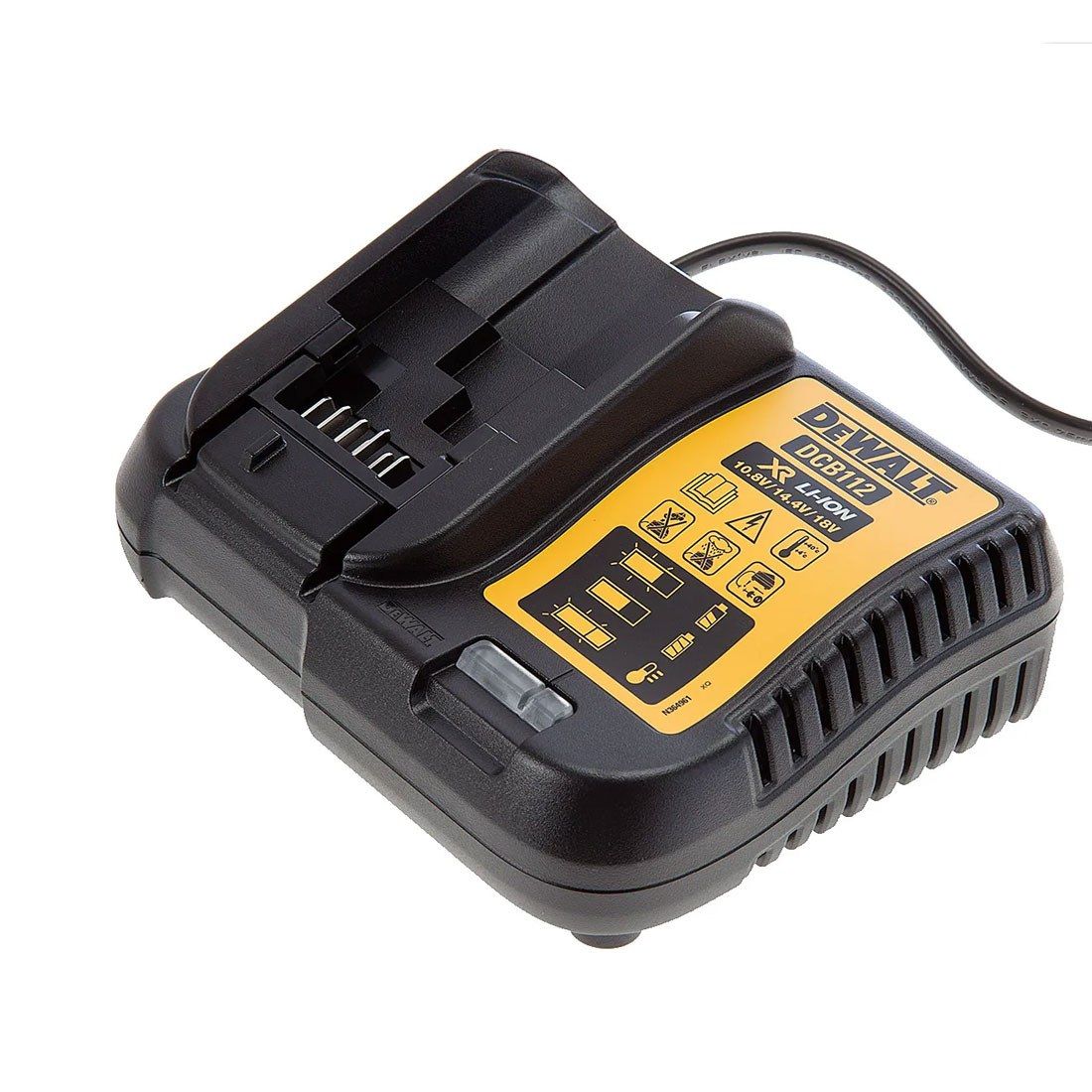 Dewalt Xr Slim Battery Charger - 10.8V / 14.4V / 18V - DCB112 - 240V
