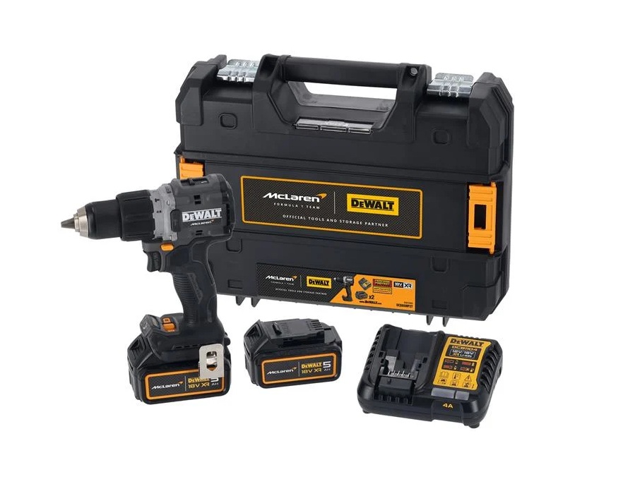 Dewalt DEWDCD85MN 18v XR McLaren F1 Combi Drill - Body Only
