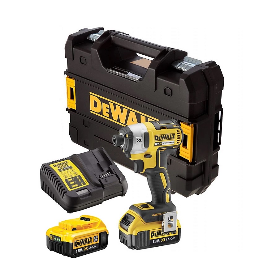 Dewalt DCF887M2 18V Xr Brushless 3 Speed Impact Driver - 4.0Ah Pack