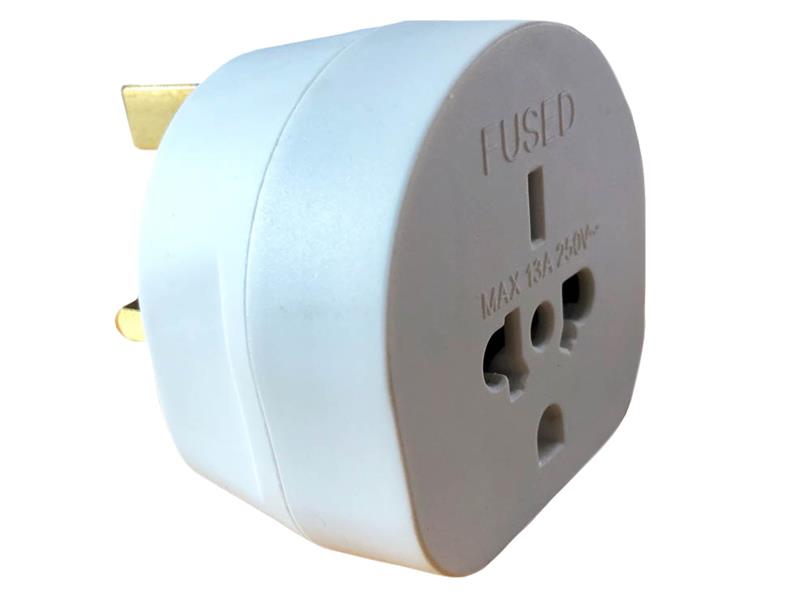 Dencon EU/US/CAN/AUS to UK Adaptor 13A DCN1666