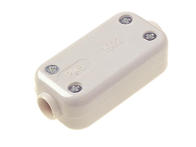 Dencon 2 Terminal Fixed Connector 5A White DCN1922NB