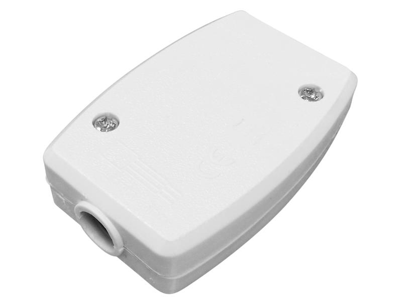 Dencon 3 Terminal Fixed Connector 13A White DCN1924NB