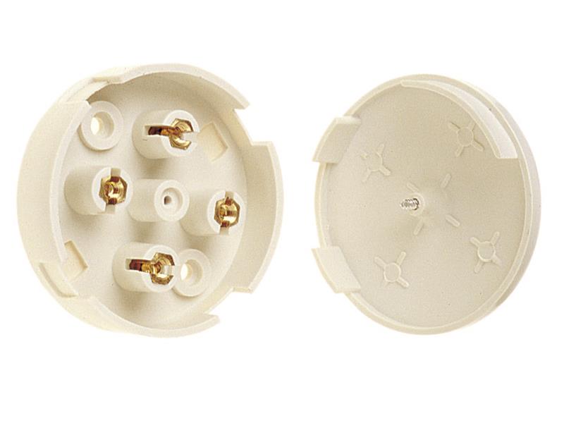 Dencon 4 Terminal Junction Box 20A White DCN4043WNB