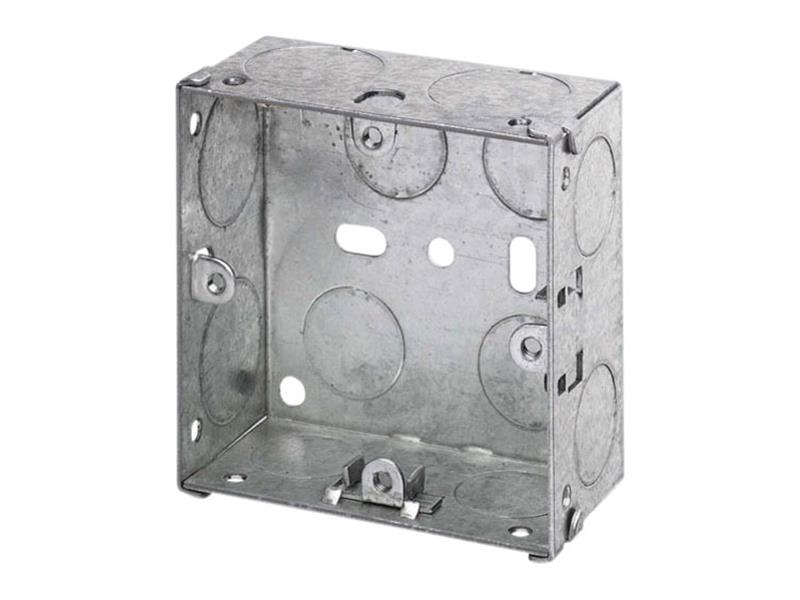 Dencon Metal Back Box 1-Gang 25mm DCN8847NB