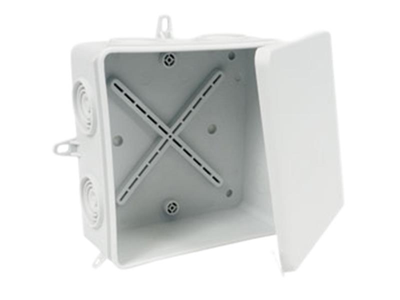 Dencon Square IP54 Junction Box 100mm DCNJB8135NB