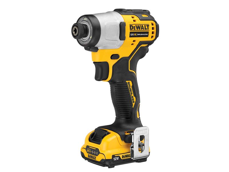 Dewalt DEWDCF801D2 12v XR Brushless Sub-Compact Impact Driver - 3.0ah Pack