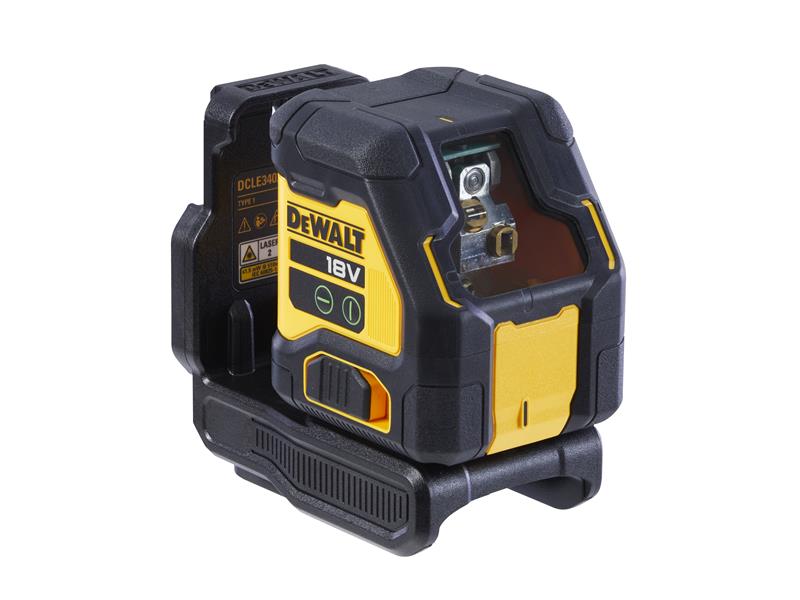 DeWALT Power Tools DCLE34021N XR Compact Cross Line Green Laser 18V Bare Unit DEWDCL34021N