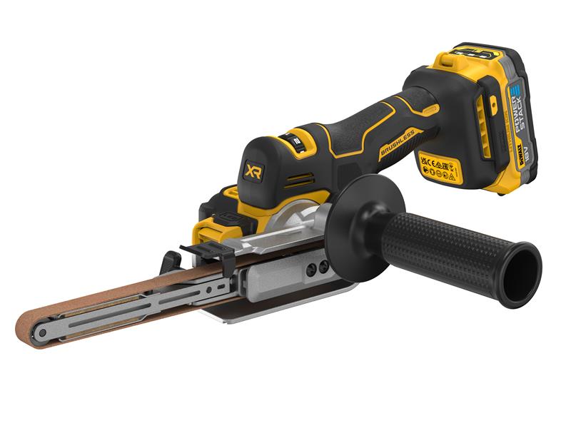 DeWALT Power Tools DCM200E2T XR Brushless Band File 18V 2 x 1.7Ah POWERSTACK Li-ion DEWDCM200E2T