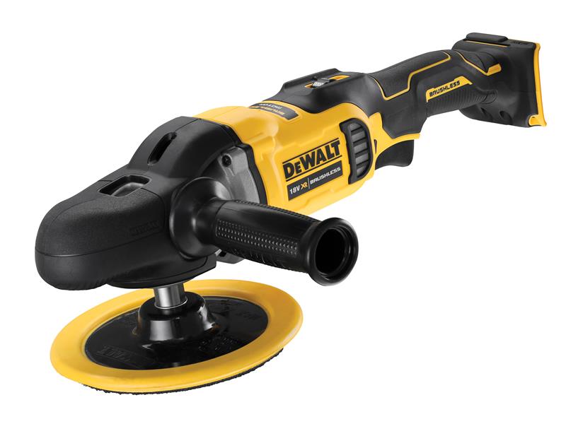 DeWALT Power Tools DCM849N XR Brushless Rotary Polisher 180mm 18V Bare Unit DEWDCM849N