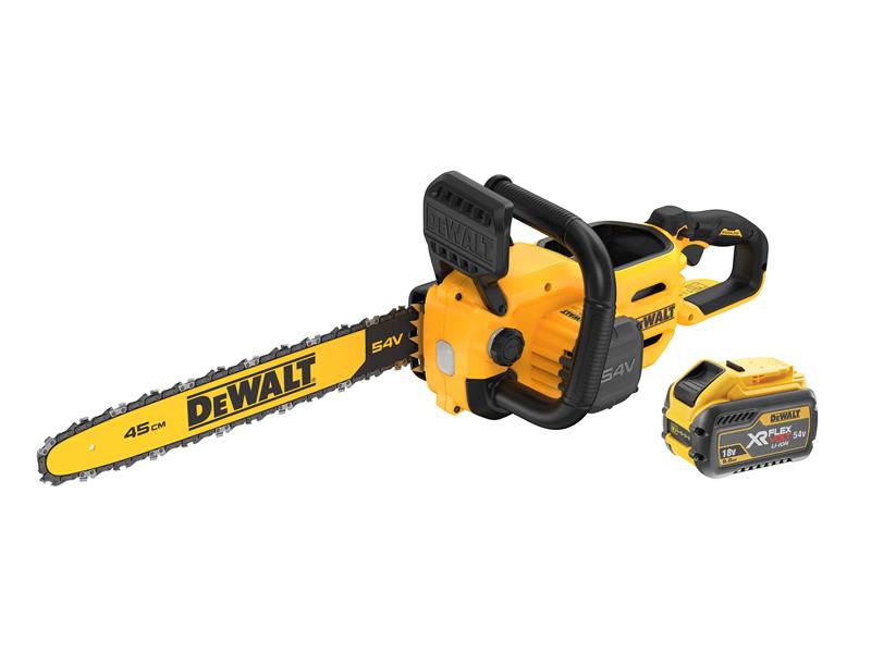 DeWALT Power Tools DCMCS574X XR FlexVolt Chainsaw 45cm Bar 54V 1 x 3.0Ah Li-ion DEWDCMCS574X