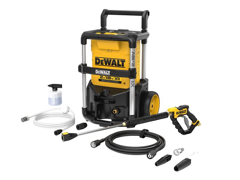 DeWALT Power Tools DCMPW1600N XR Pressure Washer 36V (2 x 18V) Bare Unit DEWDCMPW1600