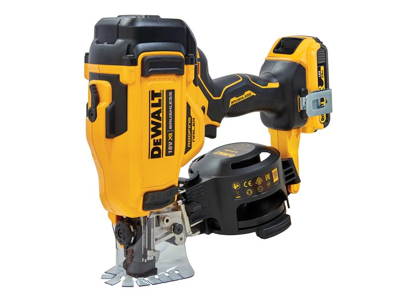 DeWALT Power Tools DCN45RND2 XR Brushless Roofing Coil Nailer 18V 2 x 2.0Ah Li-ion DEWDCN45RND2