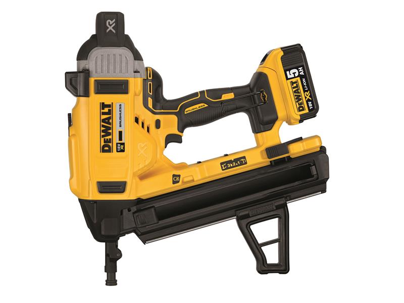DeWALT Power Tools DCN890P2 XR Brushless Concrete Nailer 18V 2 x 5.0Ah Li-ion DEWDCN890P2