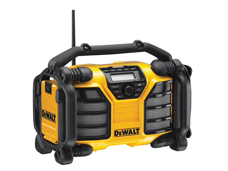 DeWALT Power Tools DCR017 XR DAB Radio &amp; Charger 240V &amp; Li-ion Bare Unit DEWDCR017