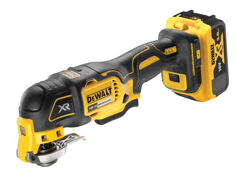 DeWALT Power Tools DCS356P2 XR Oscillating Multi-Tool 18V 2 x 5.0Ah Li-ion DEWDCS356P2