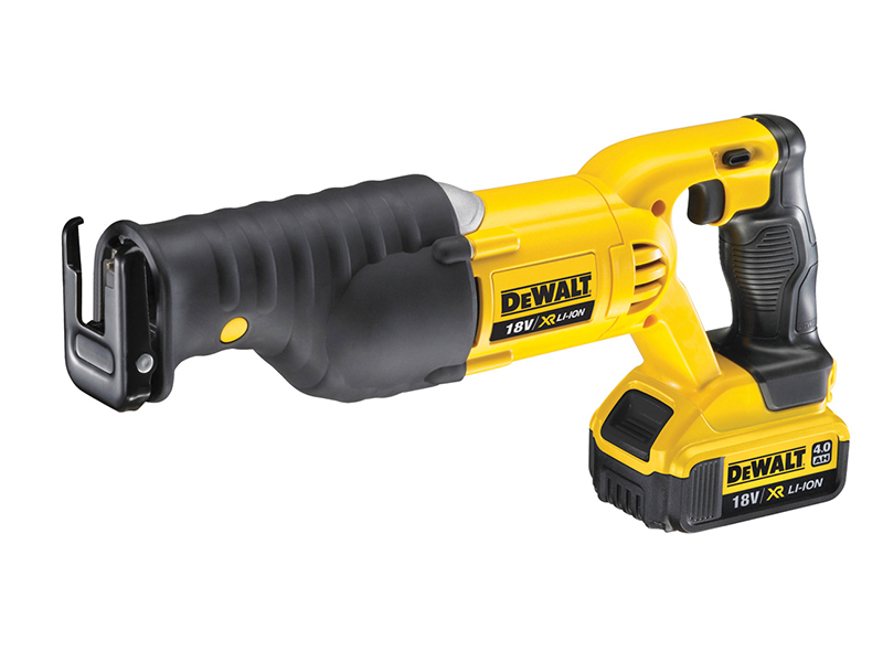 DeWALT DCS380M2 18v XR Premium Reciprocating Saw - 4.0ah Pack