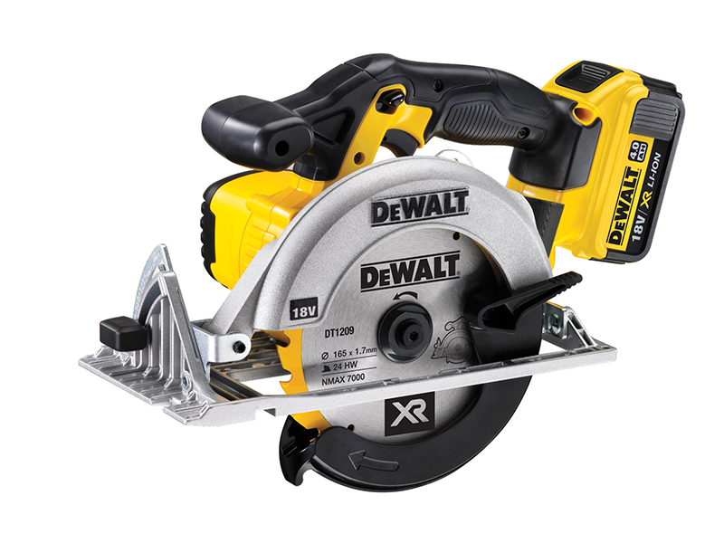 DeWALT Power Tools DCS391M2 Premium XR Circular Saw 165mm 18V 2 x 4.0Ah Li-ion DEWDCS391M2