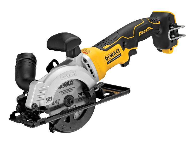 DeWALT Power Tools DCS571N XR Brushless Compact Circular Saw 115mm 18V Bare Unit DEWDCS571N