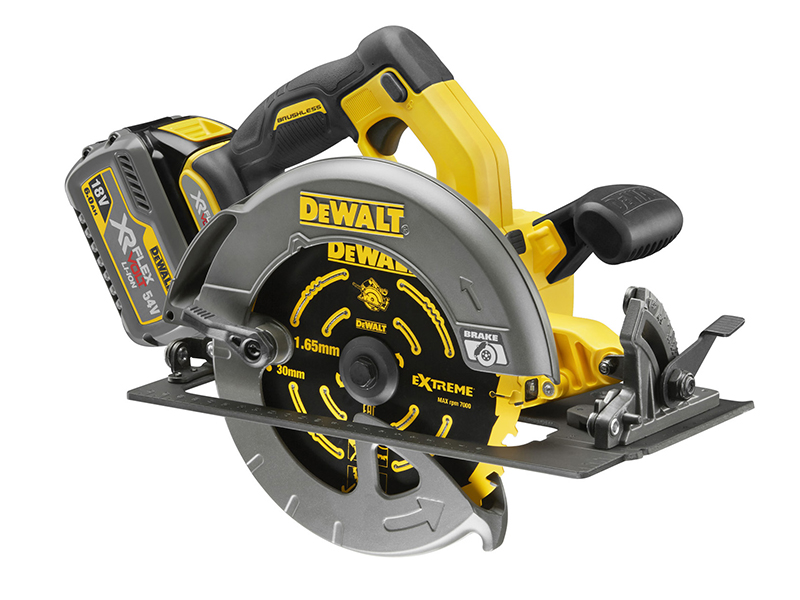 DeWALT Power Tools DCS575T2 FlexVolt XR Circular Saw 190mm 54V 2 x 2.0Ah Li-ion DEWDCS575T2