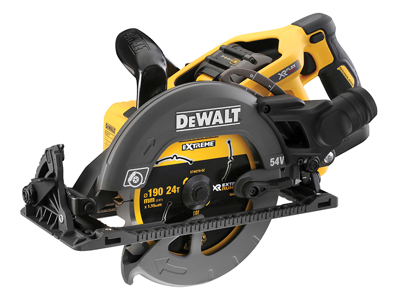 DeWALT Power Tools DCS577T2 FlexVolt XR High Torque Circular Saw 190mm 54V 2 x 2.0Ah Li-ion DEWDCS577T2