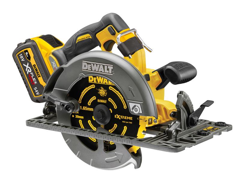 DeWALT Power Tools DCS579T2 XR FlexVolt Circular Saw 190mm 54V 2 x 2.0Ah Li-ion DEWDCS579T2