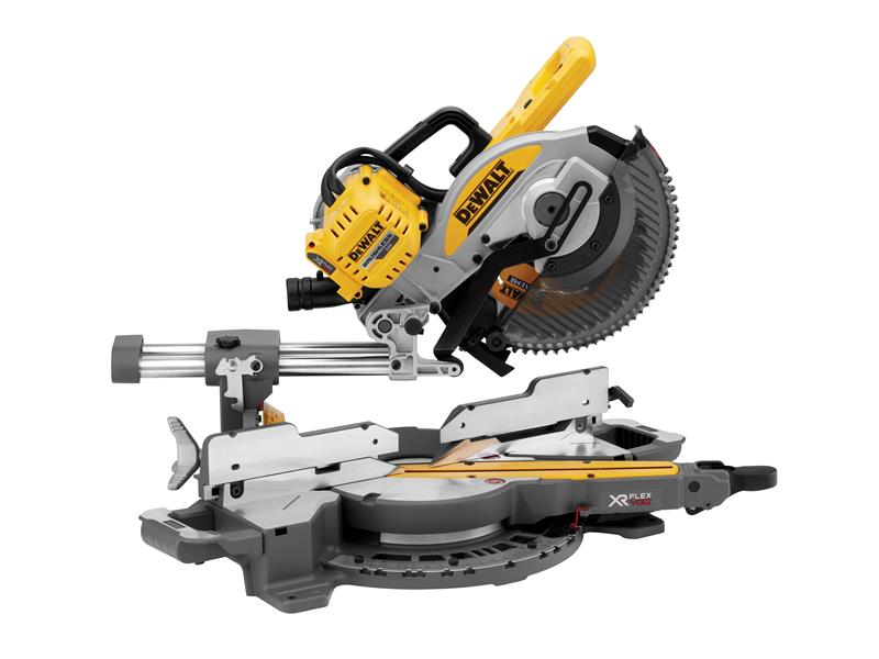 DeWALT Power Tools DCS727N XR FlexVolt Slide Mitre Saw 250mm 54V Bare Unit DEWDCS727N