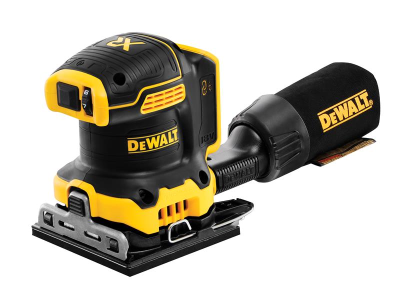 DeWALT Power Tools DCW200N XR Brushless 1/4 Sheet Palm Sander 18V Bare Unit DEWDCW200N