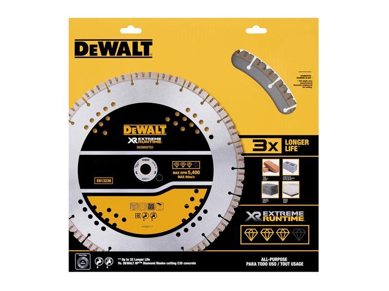 DeWALT Power Tools ELITE SERIES All Purpose Diamond Wheel 180mm DEWDT20468QZ