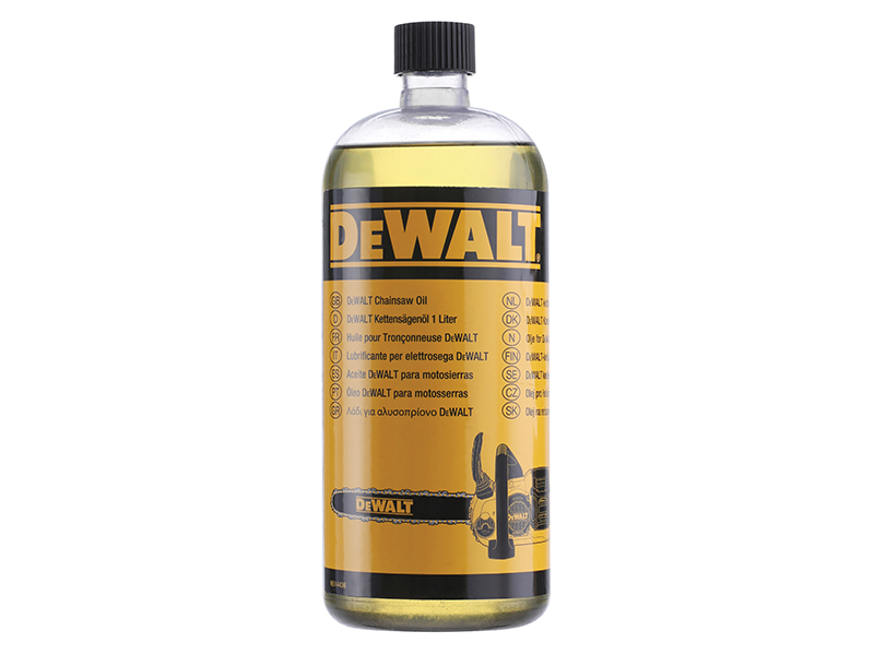 DEWALT DT20662 Chainsaw Oil 1 litre DEWDT20662QZ