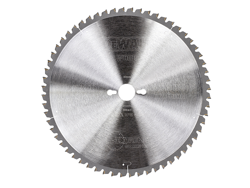 DeWALT Power Tools Series 40 Circular Saw Blade 305 x 30mm x 60T ATB/Neg DEWDT4260QZ