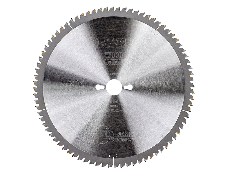 DeWALT Power Tools Series 40 Circular Saw Blade 305 x 30mm x 80T TCG/Neg DEWDT4288QZ