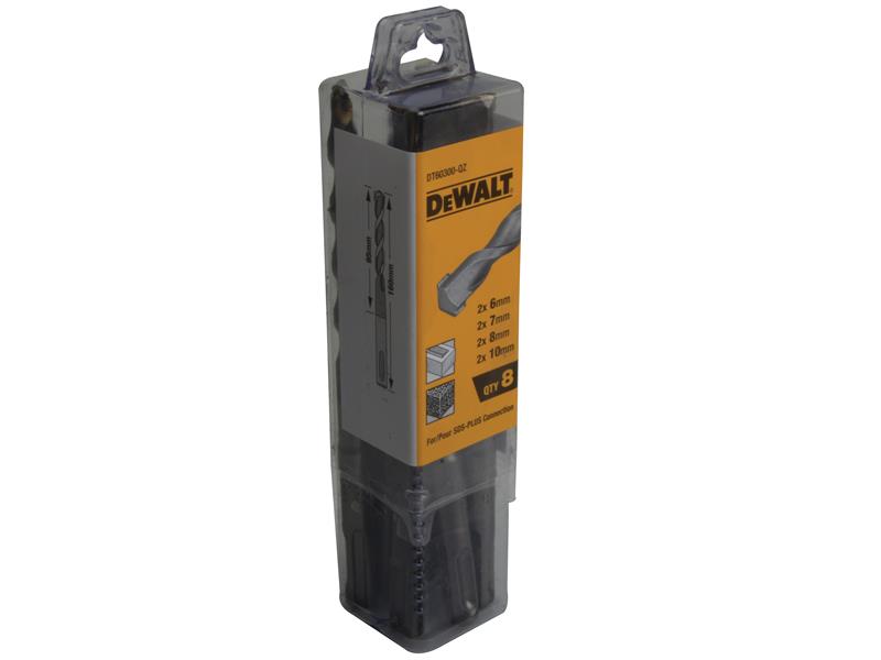 DeWALT Power Tools DT60300 SDS Drill Bit Set, 8 Piece DEWDT60300QZ