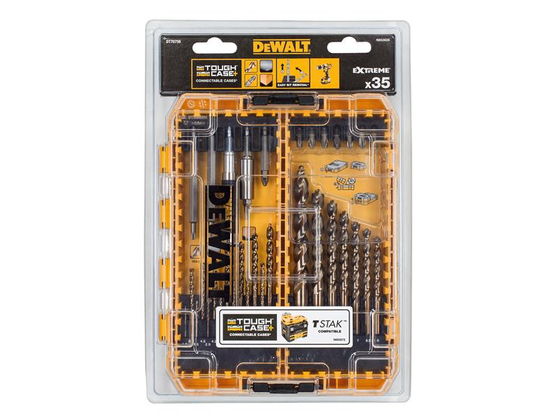 DeWALT Power Tools DT70756 Mixed Drill &amp; Bit Set, 35 Piece DEWDT70756QZ