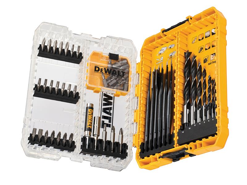 DeWALT Power Tools DT70758 Mixed Drill &amp; Bit Set, 57 Piece DEWDT70758QZ