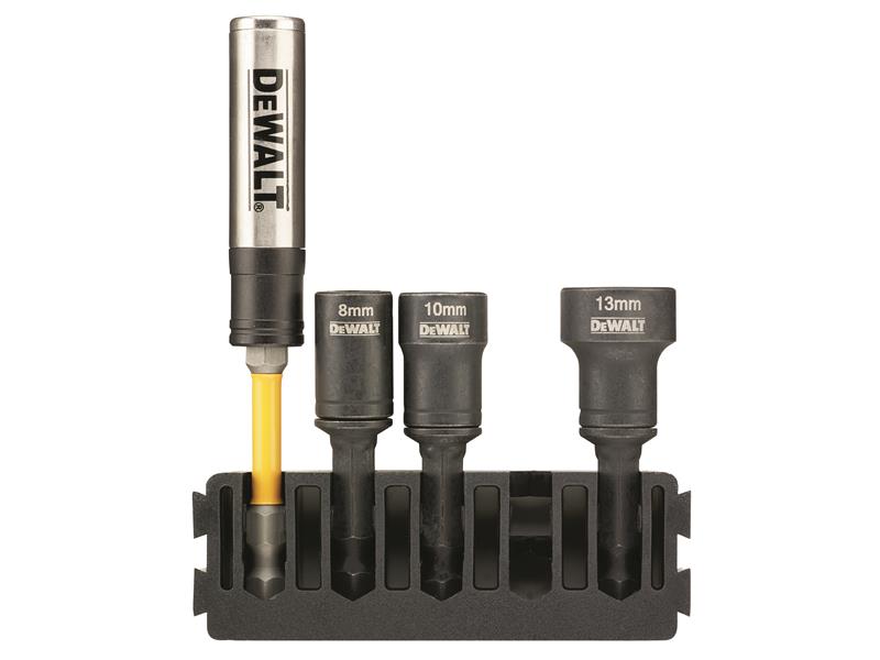 DeWALT Power Tools 5pc Bit Bar Nutdriver 8mm, 10mm &amp; 13mm DEWDT70827QZ