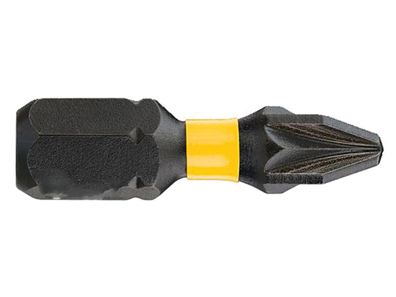 DeWALT Power Tools Extreme Impact Torsion Bits PZ2 x 25mm (Pack 5) DEWDT7387TQZ