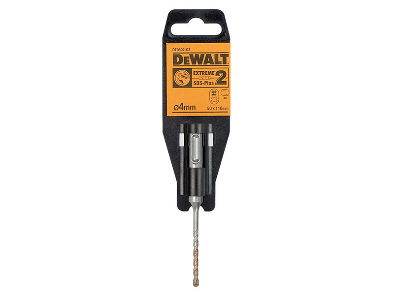 DeWALT Power Tools SDS Plus EXTREME 2 Drill Bit 4 x 110mm DEWDT9502QZ