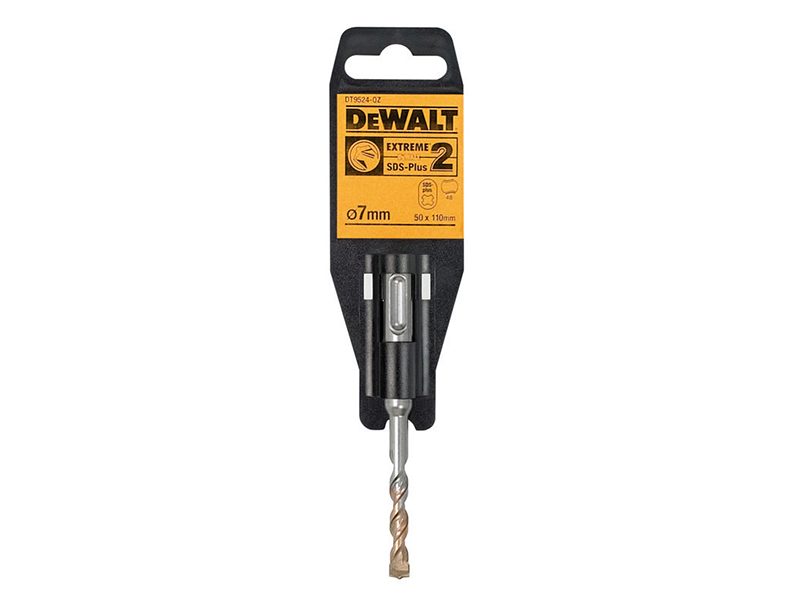 DeWALT Power Tools SDS Plus EXTREME 2 Drill Bit 7 x 110mm DEWDT9524QZ