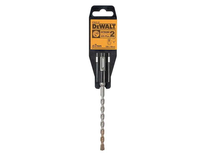 DeWALT Power Tools SDS Plus EXTREME 2 Drill Bit 7 x 160mm DEWDT9525QZ