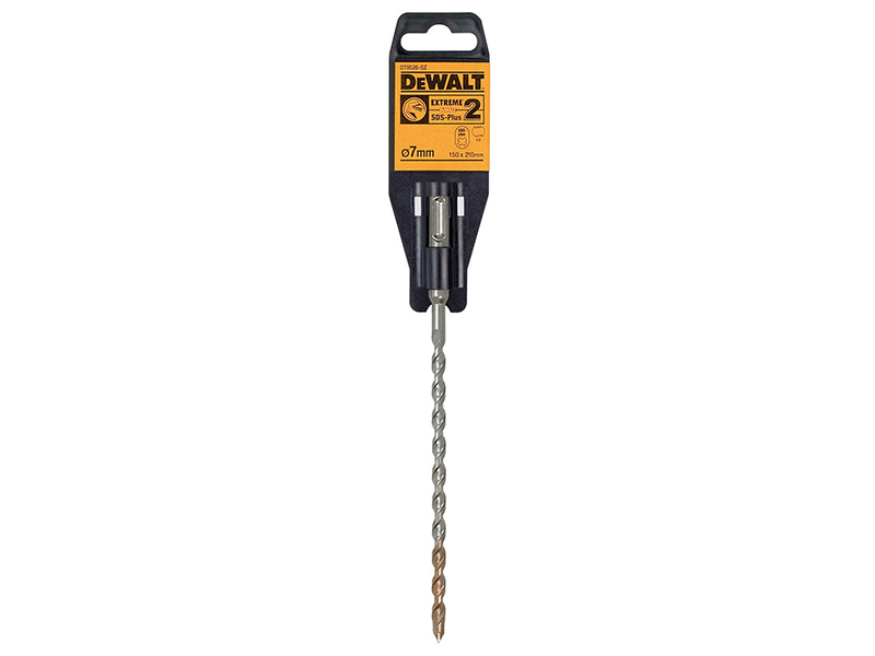 DeWALT Power Tools SDS Plus EXTREME 2 Drill Bit 7 x 210mm DEWDT9526QZ
