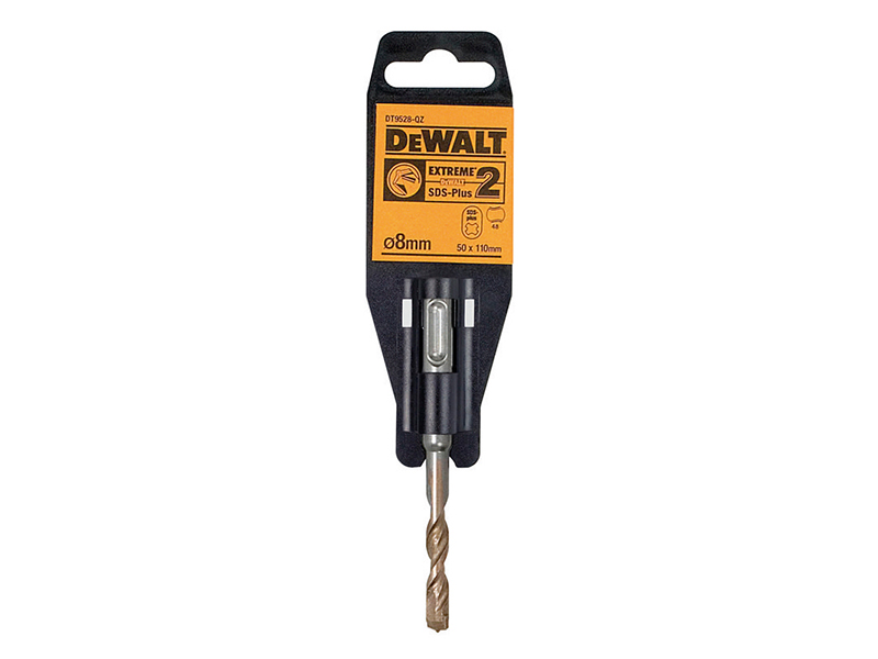 DeWALT Power Tools SDS Plus EXTREME 2 Drill Bit 8 x 110mm DEWDT9528QZ