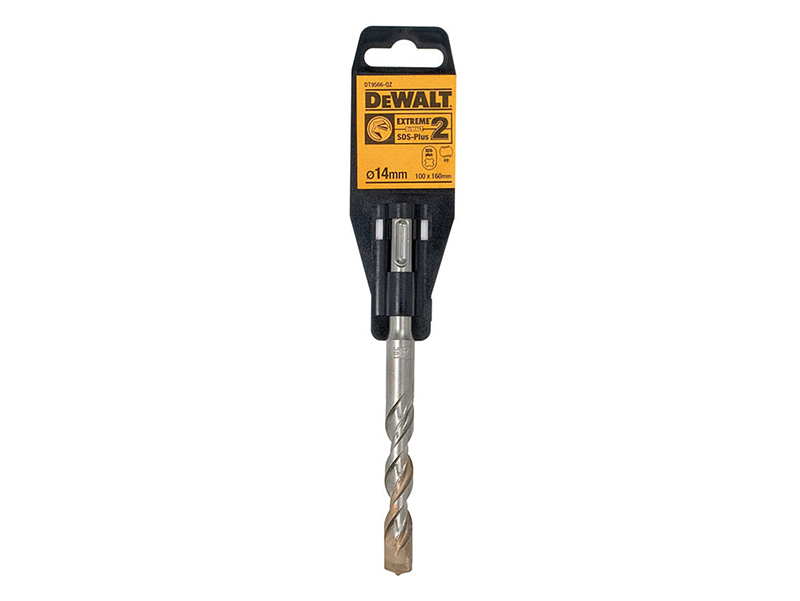 DeWALT Power Tools SDS Plus EXTREME 2 Drill Bit 14 x 160mm DEWDT9566QZ